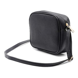 RATAZ - Cross Body Bag For Women, PU Leather Black Side Bag For Women With Extendable Strap (Ladies Handbags) Over The Shoulder Bag, Black Handbags & Shoulder Bags Women, Across Body Bag For Women