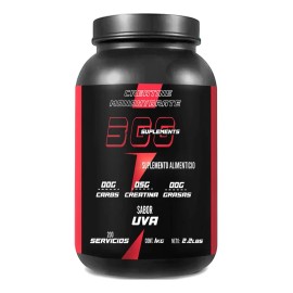 Creatina Monohidratada Gladiator de Uva para Rendimiento Deportivo