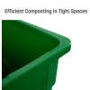 Carlisle Green Compost Trash 23 gallon Waste Bin Trimline™