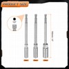 sourcing map 3pcs Nut Driver Drill Bit 8-12mm Metric Impact