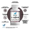 L-lisina 100% Pura 120 Cápsulas | Suplemento Alimenticio Saisa Herbal