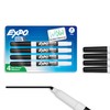 EXPO Low Odor Dry Erase Markers Fine Tip Black 4
