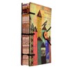 Purpledip Vintage Diary 'Urban Jungle': Handmade Paper Journal with String