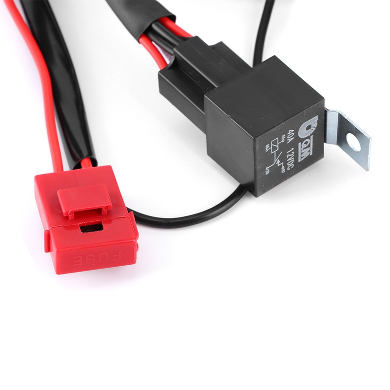 12V/40A High Power Work Light Switch Wiring Harness Waterproof for