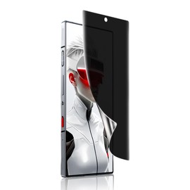 Redmagic 9 Pro / RedMagic 9S Pro Anti-Peeping Film, Red Magic 9 Pro / 9S Pro Protective Film, TPU Material, Soft TPU Material, Auto Healing, Bubble Free, Anti-Fingerprint, 3D Design, Scratch Repair,