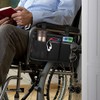 FINPAC Wheelchair Side Storage Bag w/Reflective Strips & Name Card