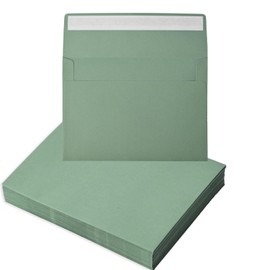 A7 Invitation Envelopes, 30 Packs, 5x7 Envelopes for Invitations,Envelopes Self Seal for Weddings,Greeting Cards, Mailing, Invitations, Photos, Postcards，Printable Invitation Envelopes (Sage Green)