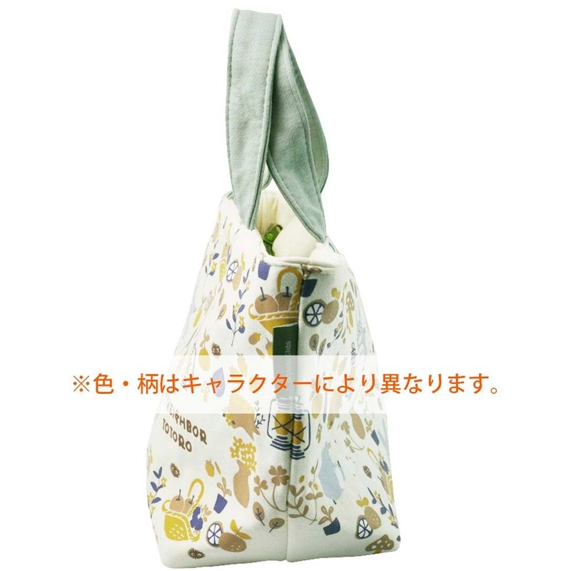 Skater KNB1N-A All Smile Lunch Bag, Sweat Fabric, Cherry Blossom