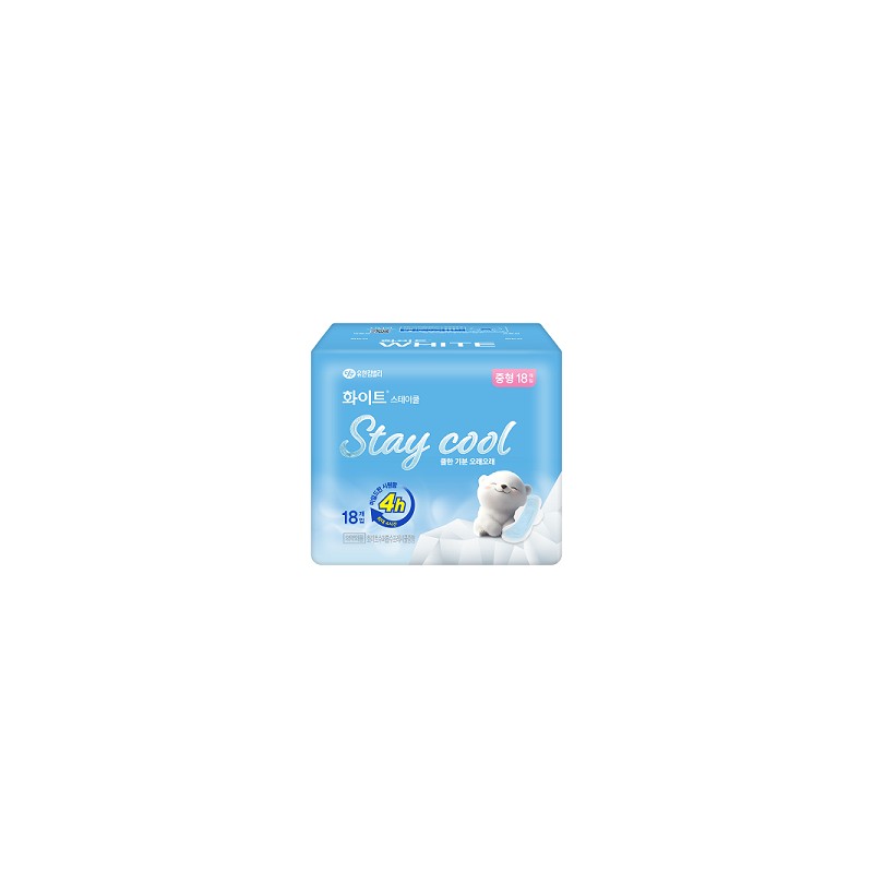 White Stay Cool Sanitary Pad - White Stay Cool Sanitary