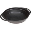 Pie Pan - Pre-Seasoned Cast Iron 12 x 9.5 x