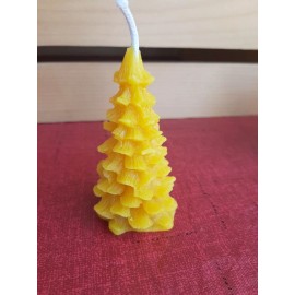 Handmade Pure beeswax candles Fir Tree Christmas Decoration