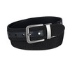 Dickies 38MM Reversible Belt, Black/Black, Medium (34-36)