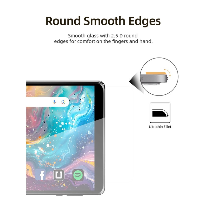 Screen Protector for HAOVM M8 Android 14 Tablet 8 inch