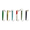 4" Rigged Mylar Cedar Plugs – 6 Pcs w/Lure Bag