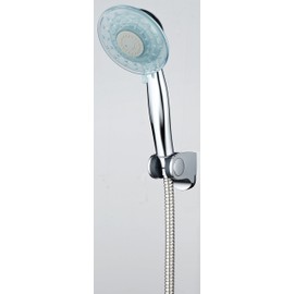 DP Bath RY-L025+RY-P012+RY-S001 LED Shower Handle Holder - Silver