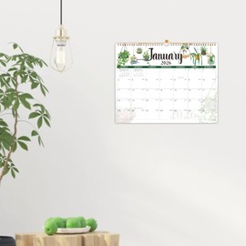 2026 Wall Calendar - Calendar 2026 Wall, JAN 2026 - DEC 2026, Calendar 2026 for Wall, 14.8'' x 11.6'', Sturdy Binding, Julian Dates, Holiday Reminder, Large Ruled Blocks