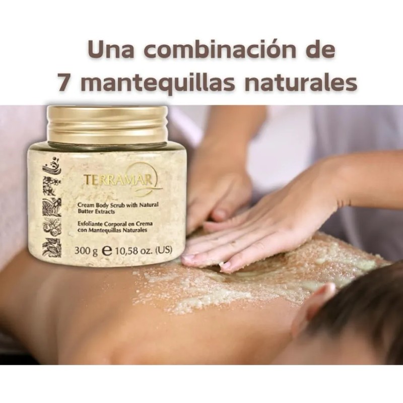 Set Terramar Crema Para Manos De Mantequillas + Exfoliante Mantequilla