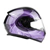 Typhoon TH158 Adult Modular Motorcycle Helmet DOT Dual Visor Full