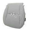 ATUOTPO Driver Side Bottom Leather Perforated Seat Cover Gray #LA15