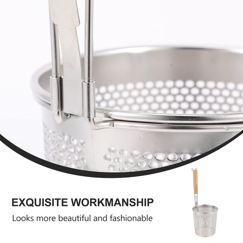 DOITOOL Pasta Basket Noodle Filter Spoon Basket Kitchen Mesh Spider