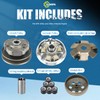 Fit For GY6 150cc Clutch and Variator Assembly Set with