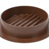 Vent Systems 4'' Inch Brown Soffit Vent Cover - Round