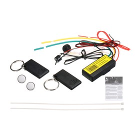 Engine Immobilizer, Car Anti-Theft Device Portable Anti-Hijacking Alarm System for 12V Vehicles