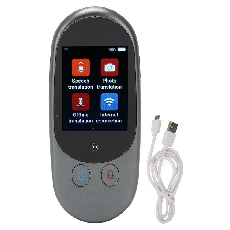 2.4in Language Translator Device 126 Languages LCD Touch Screen HD