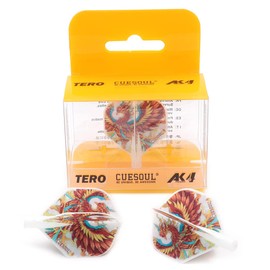 CUESOUL TERO System AK4 Flight Suzaku (CS-AK4+2-ZQ), White, Set of 3