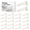 Geelin 10 Pack 5" Gutter Hangers K-Style Hidden Roof Gutter