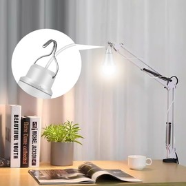 USB LED Light Bulb 10W, fits Most Portable Power Station & Solar Panel & Rechargeable Battery, Outdoor Lantern with Hook & 3.3ft Cord, Camping/Hiking/Power Outages Essential Gear, Van/Tent/Garage Use