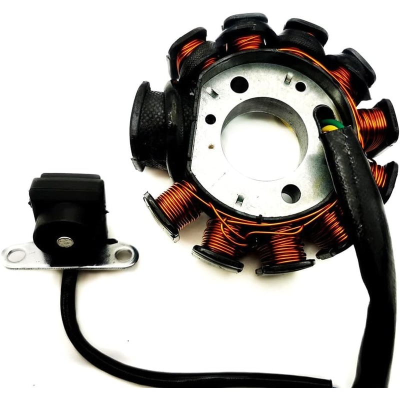 LK LEAPING KNIGHT 11 Pole/Coils Magneto Stator Replacement for GY6