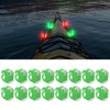 16Pcs LED Boat Navigation Lights 3 Modes Easy Installation Bright