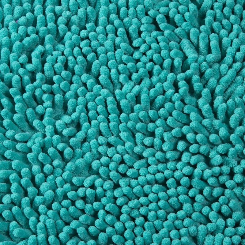 Lavish Home 2 Piece Memory Foam Shag Bath Mat -