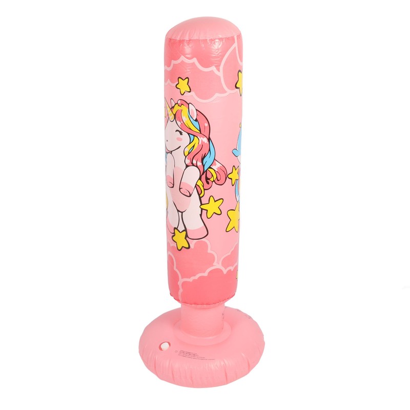 Inflatable Kids Punching Bag 120cm Thickened Base Kids Boxing Bag