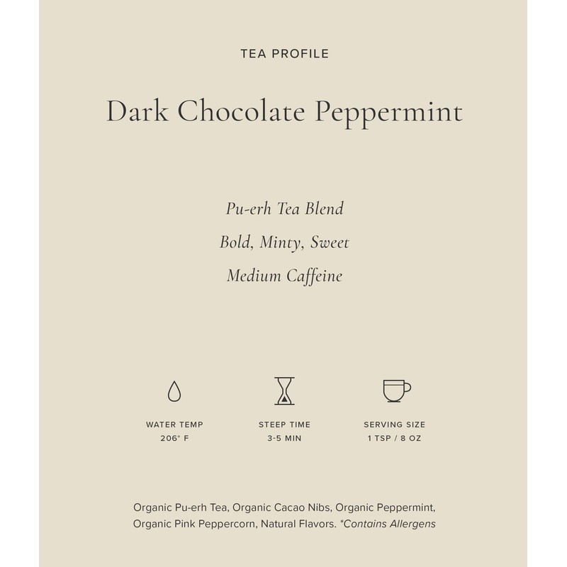 Art of Tea | Dark Chocolate Peppermint 2oz | Artisan