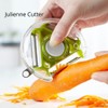 Apple Peeler “3 in 1” Multi-Functional Blades with a Button