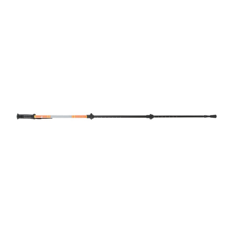 Three Sections Aluminum Alloy Alpenstock Corrosion Resistance Telescopic Trekking PoleGold