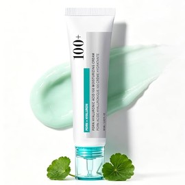 SINYI Crema Facial con Ácido Hialurónico y PDRN, Hidratante Facial,Crema Facial Antiedad Con Ácido Hialurónico, Hidrata Profundamente Y Es Adecuada Para Pieles Secas, Sensibles Y Maduras.