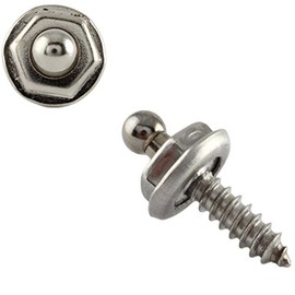 Loxx Pack of 10 Tapping Screws 4.2 x 12 mm for Wood, Plastic, Stainless Steel