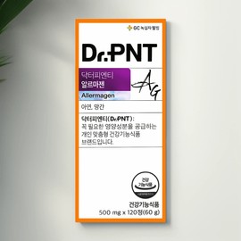 Dr. PNT Almagen Zinc Manganese Quercetin 120 tablets / 닥터피엔티 알르마젠 아연 망간 케르세틴 120정