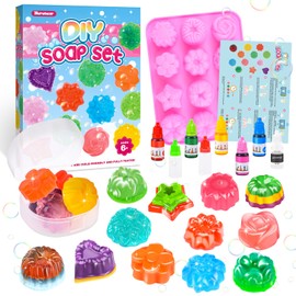 Herenear Make Your Own Soap Set for Children 8+, Soap Set for Children, Creative Toys, Children's Birthday, Christmas Gift