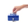 MAUL Cash Money Box with Coin Slot, Cylinder Lock with