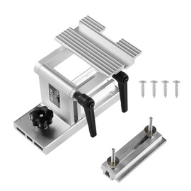 VEVOR Bench Grinder Tool Rest, Adjustable Replacement Tool Rest Sharpening Jig for 6" or 8" Bench Grinder - with Flat Miter Slide for 0-2.5 inch Wide Blades and Chisels