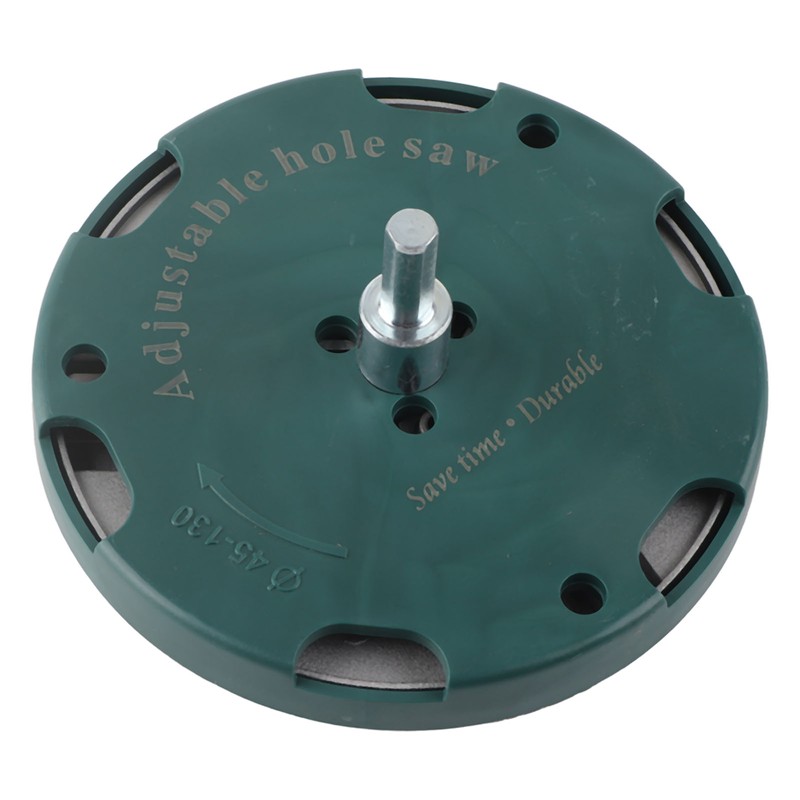 Adjustable Punching Saw Round Hole Opener Tools with Positioning Bit