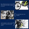 Bicycle Hub Hitch Adapter, Bicycle Axle Adapter for Thrust Axle,