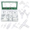 Keadic 36Pcs Hose Barb Fittings Kit, Versatile Plastic Pipe Fittings