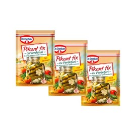Dr. Oetker Pikant Fix Pickle Preservative with Herbs 100 g Pack of 3
