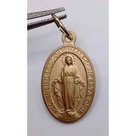 LOT OF " THE MIRACULOUS MEDAL " - THE ORIGINAL ONE - 100 MADE IN ITALY - THE PATRON SAINTS MEDALS (Religious, 30)