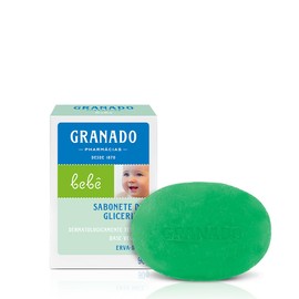 Linha Bebe Granado - Sabonete em Barra de Glicerina Erva-Doce 90 Gr - (Granado Baby Collection - Fennel Glycerin Bar Soap Net 3.2 Oz)